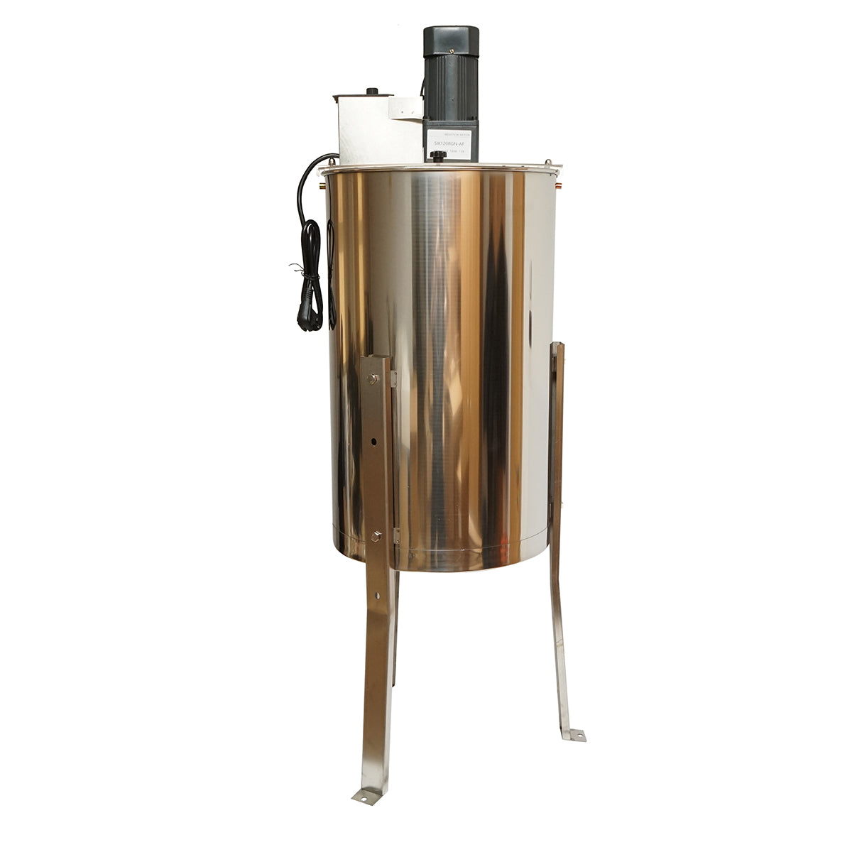 Elektromos mézpergető, 120 W, 220 V, rozsdamentes acélból, 3 keretes