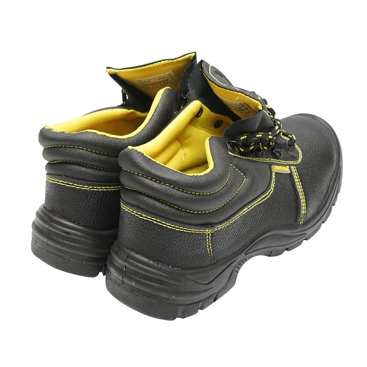 Védőbakancs acél lábujjvédővel és acél talplemezzel, 44-es méret, Crownman