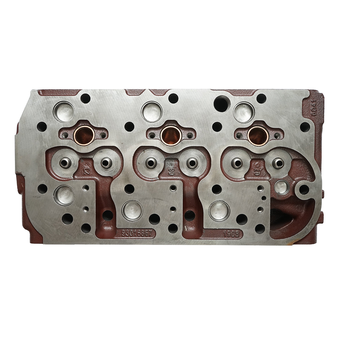 Hengerfej, 3 hengeres motorhoz New Holland, Fiat, Ford gépekhez, OEM kód: 14048221, 153634340, 4782855, 4828192, 4832021, 4833662, 5090738, 5098246, 5832021, 98464373, 4171667, 4782868, 4858609