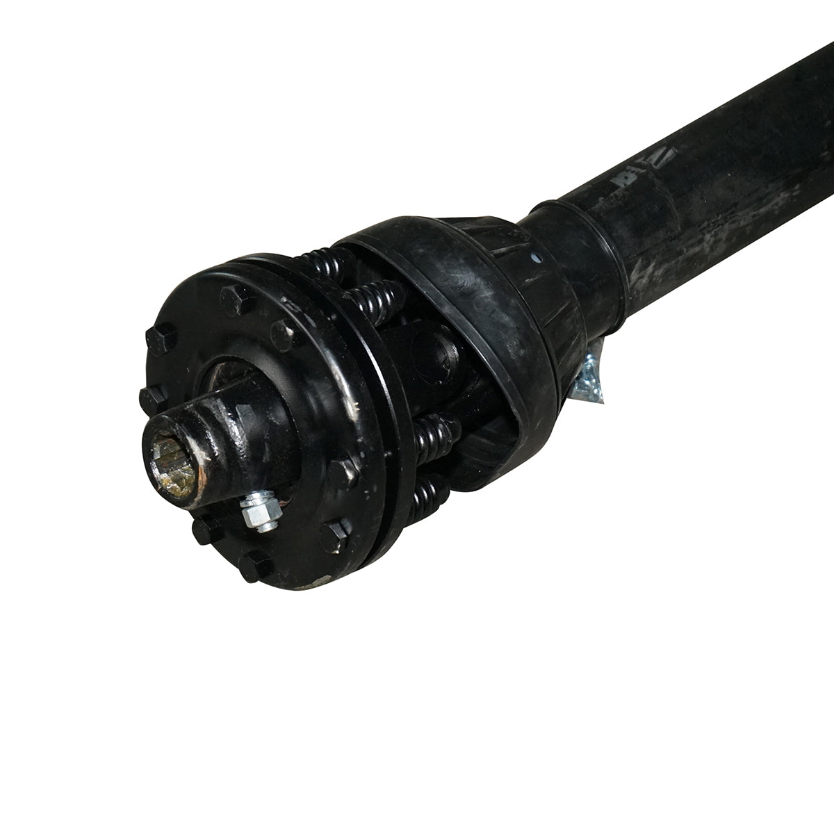 Kardántengely 2000 mm, T5, kéttárcsás kuplunggal, kereszt 30,2x80 mm, háromszög alakú csővel, 1 3/8" Z=6