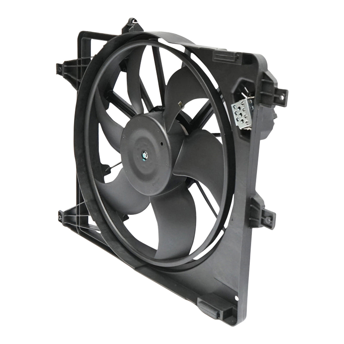 Hűtőradiátor ventilátor (GMV) Logan/Sandero benzines, klímával