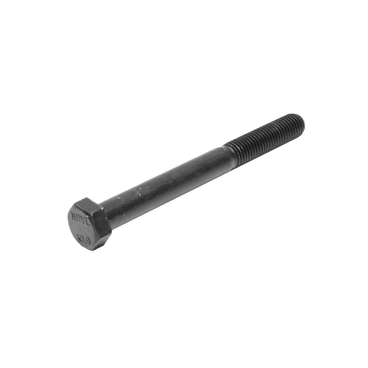 25 db-os csomag fekete hatlapfejű csavar DIN 931 M18x180 G10.9