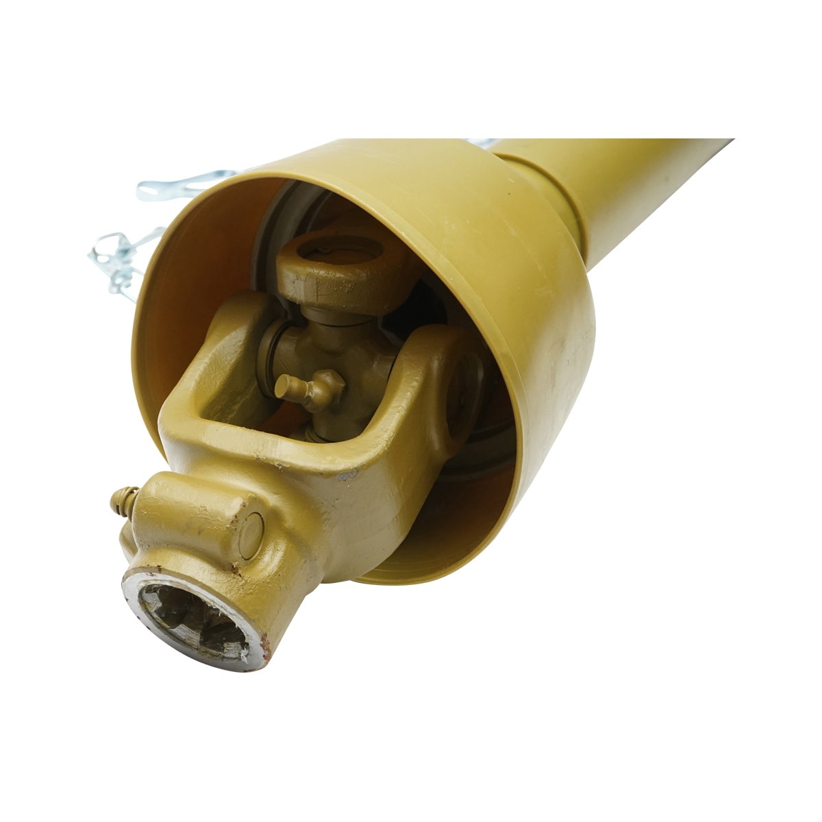 Kardántengely 1000 mm, T4, kereszt 27x74,6 mm, háromszög alakú csővel, 1 3/8" Z=6