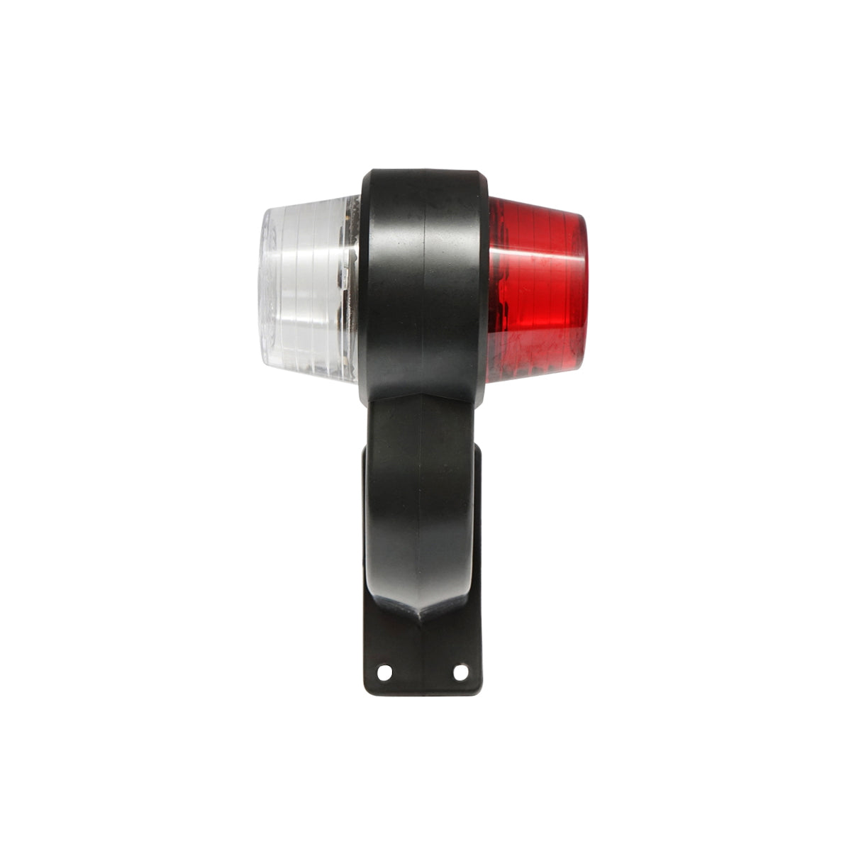 Oldalsó LED helyzetjelző lámpaszett, karral, 12–24V, piros/fehér, FR0147R/W, Breckner Germany