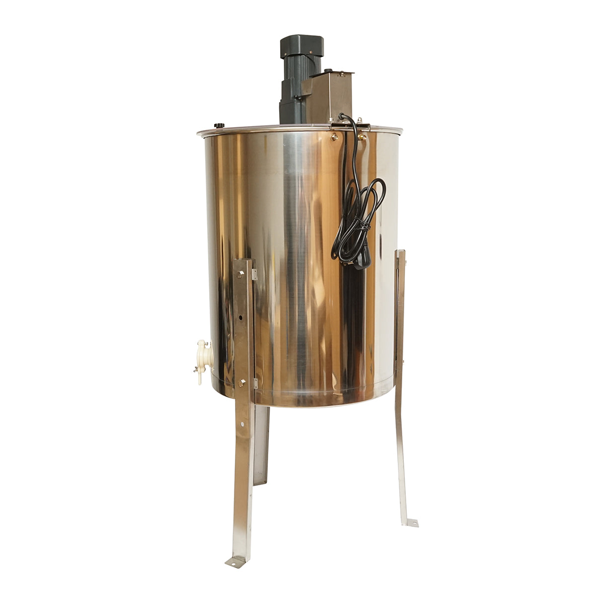 Elektromos mézpergető, 220 V, rozsdamentes acélból, 4 keretes