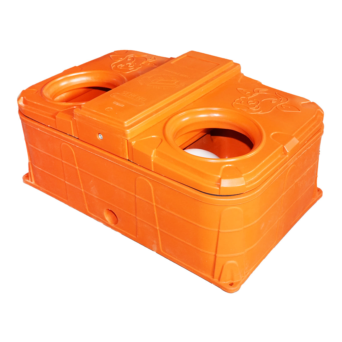 Fagyásgátló itató golyóval tehenek számára 80L 60x100x45cm Breckner Germany