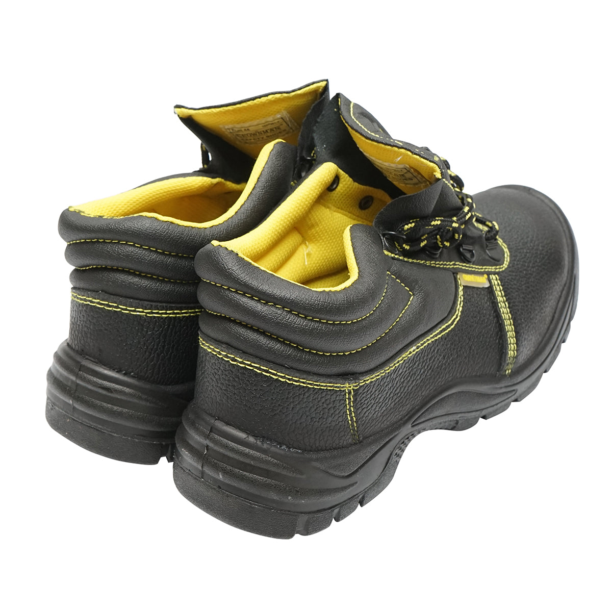 Védőbakancs acél lábujjvédővel és acél talplemezzel, 42-es méret, Crownman