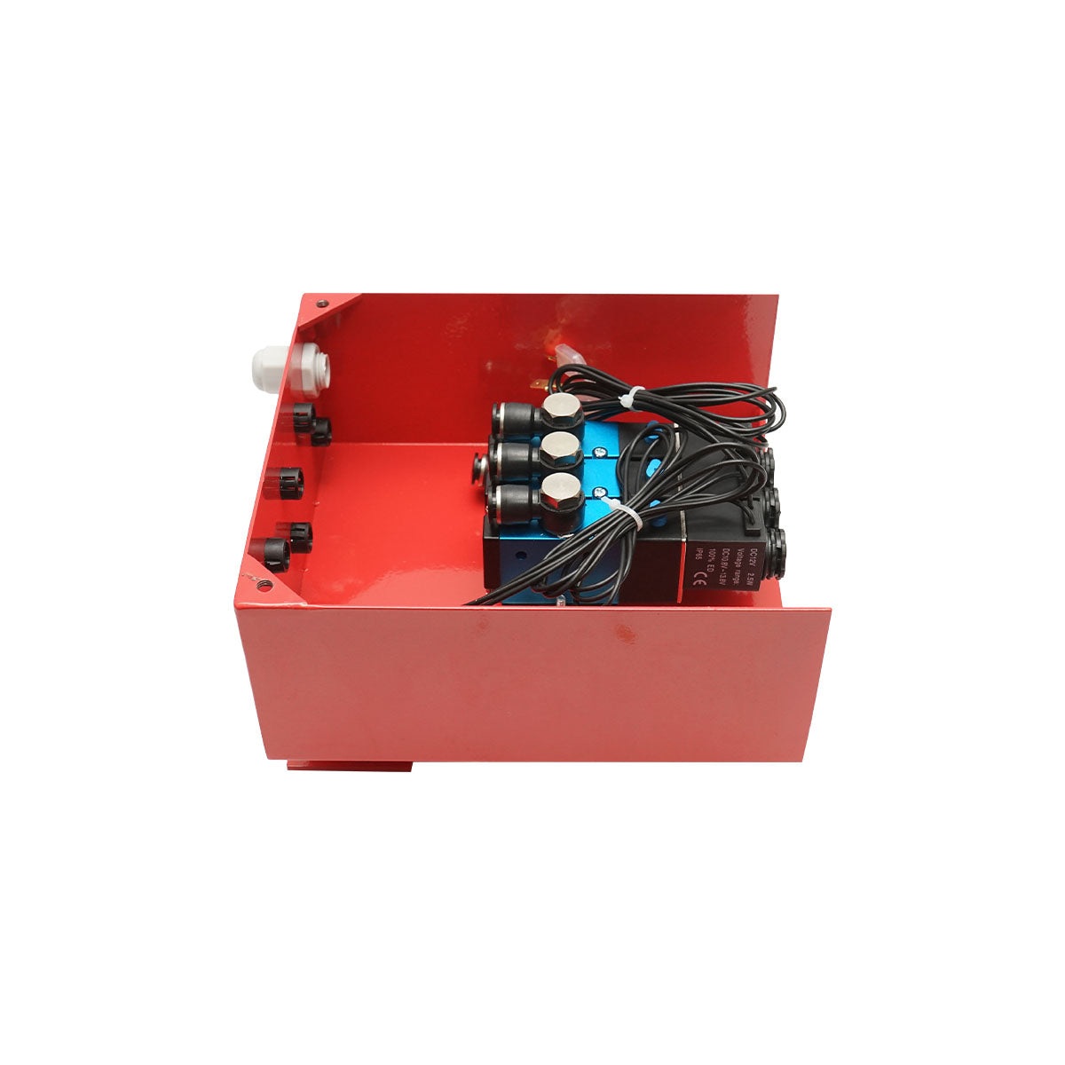 3 elektromágnesszelepes vezérlőegység reduktorhoz, erdészeti traktorhoz, 12V