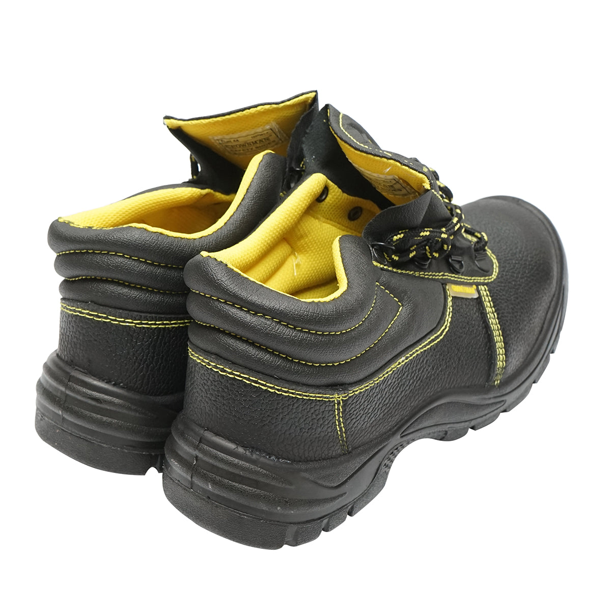 Védőbakancs acél lábujjvédővel és acél talplemezzel, 41-es méret, Crownman