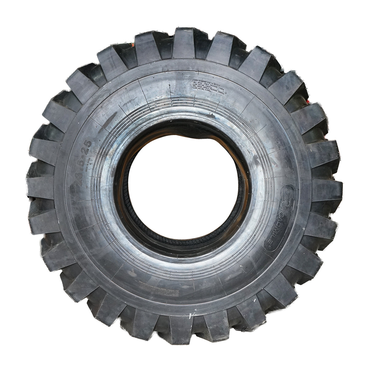 Ipari gumiabroncs 23.5/25, 20PR, bütykös és megerősített perem, QH808, G-2/L-2, WOLA, TL