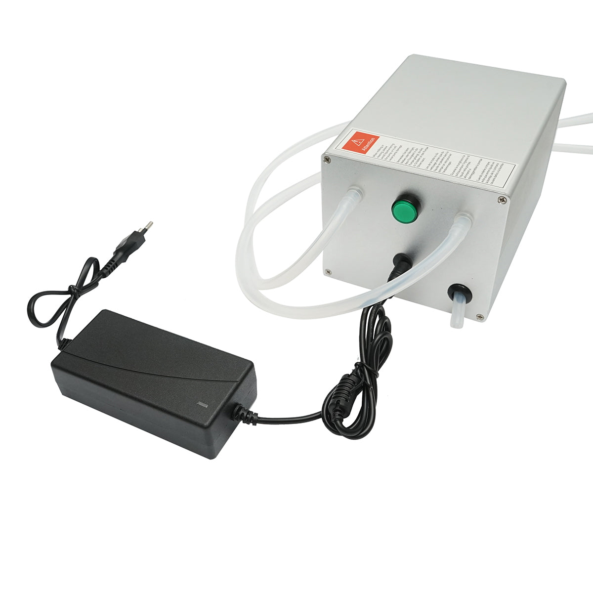 Hordozható fejőgép, 60 W, 1 állásos, tehenekhez, 14 literes rozsdamentes acél tartállyal