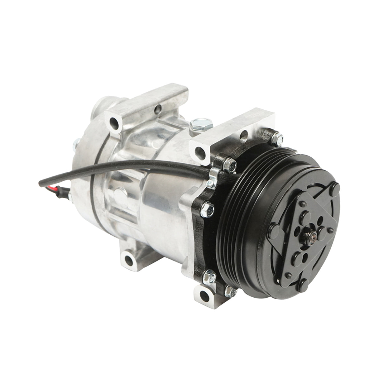 Klímakompresszor A/C New Holland, Case IH, Steyr gépekhez, OEM kód: 87709785, 87802912, Breckner Germany