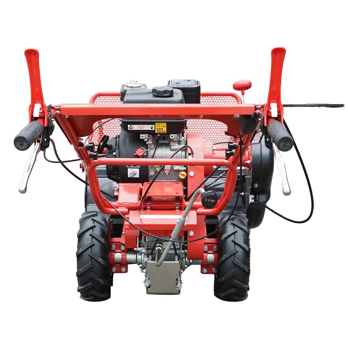 Szárzúzó Loncin 8 LE-s motorral, 600 mm munkaszélesség, 178 kg, 252 cm³, Breckner Germany