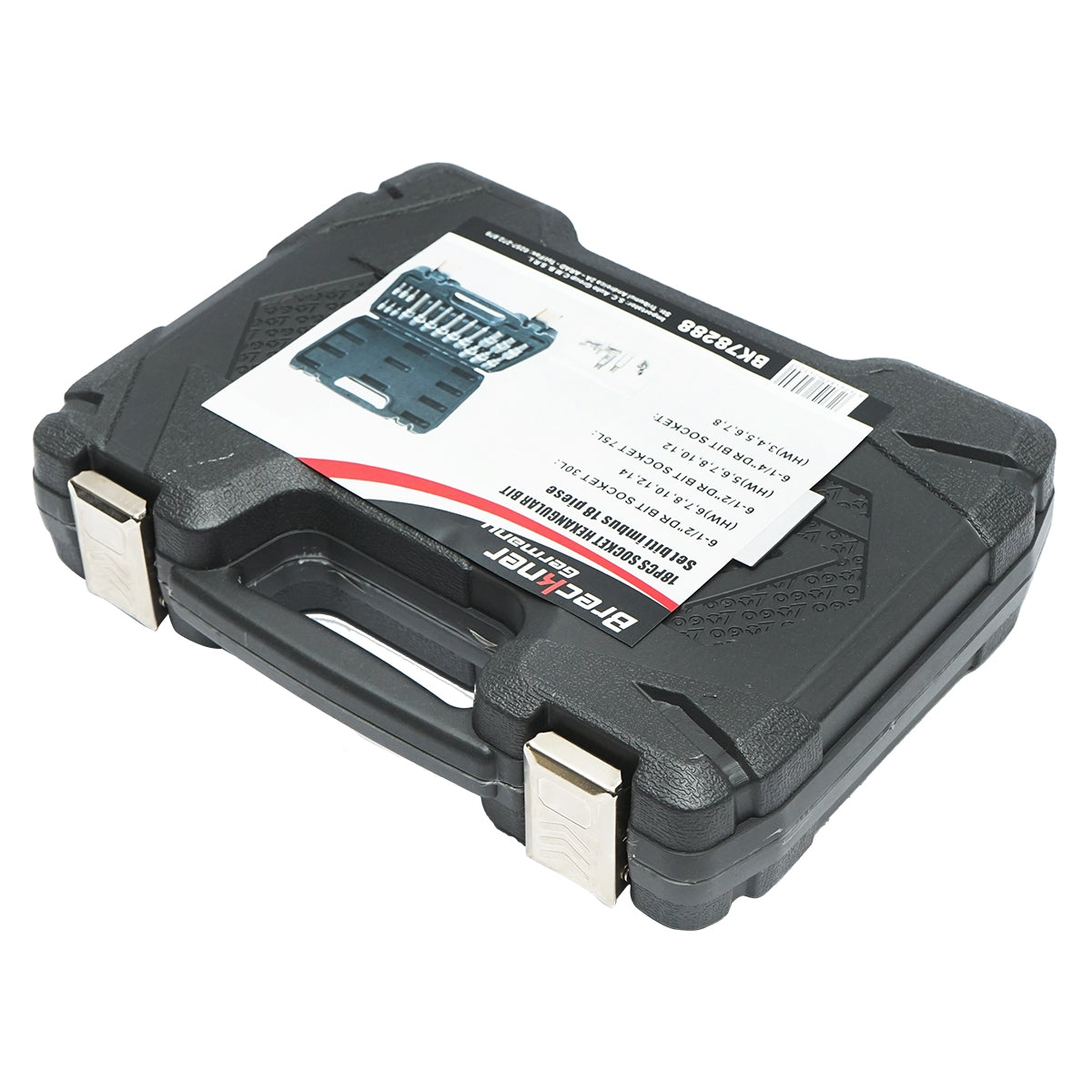 RÖVID ÉS HOSSZÚ HATSZÖG BIT KÉSZLET 1/4 1/2 18 DB