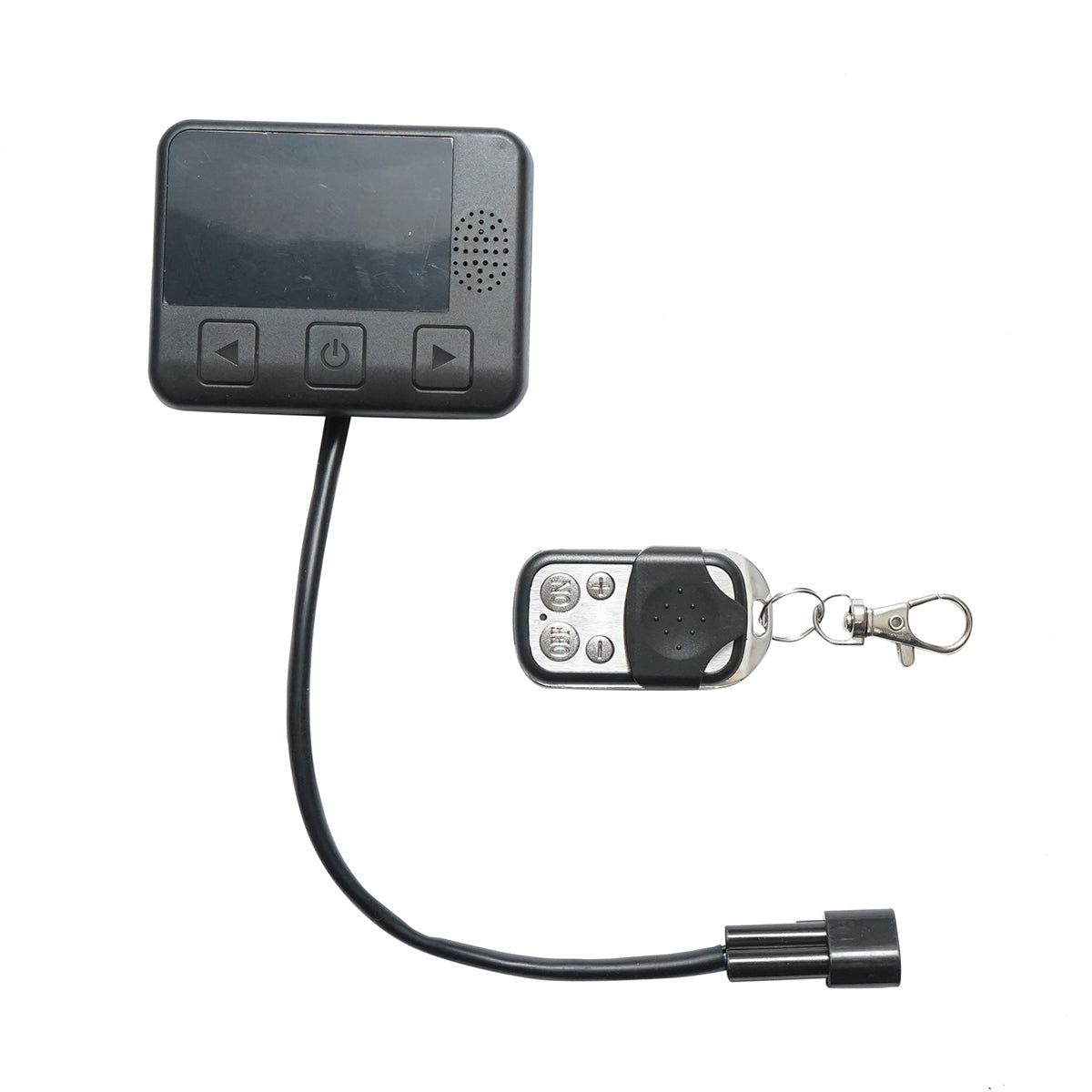 Állóhelyzeti fűtés, gazdaságos sirocou 12–24V, 5KW, LCD kijelzővel és távirányítóval, Bourget, aluminium