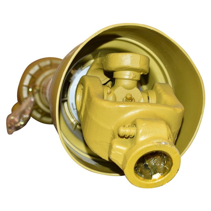 Kardántengely 850 mm, T6, kereszt 30,2x92 mm, háromszög alakú csővel, 1 3/8" Z=6, rotációs kapához