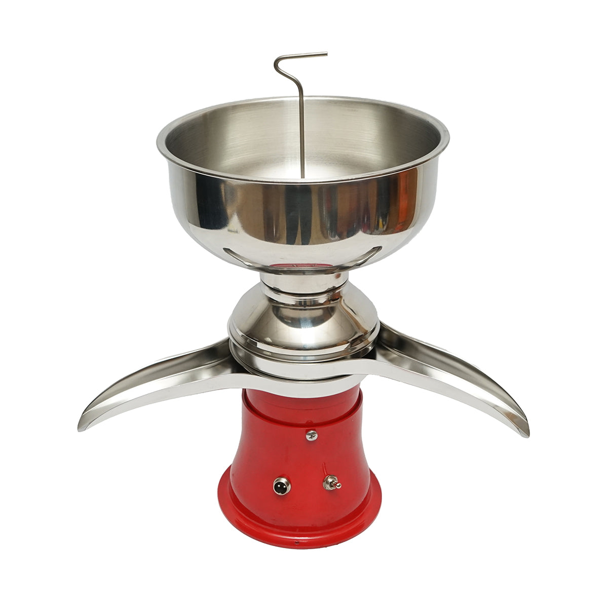 Automata tejszínleválasztó, 30 W, 220 V, 5 literes rozsdamentes acél tartállyal, kapacitás 50 l/óra