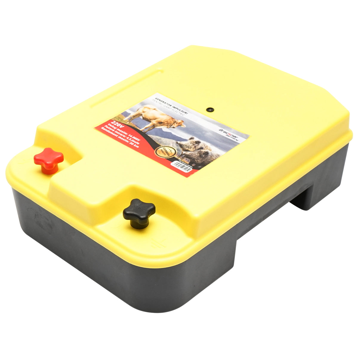 Impulzusgenerátor elektromos kerítéshez, 220 V, 4,5 Joule, 50 km hatótáv, Breckner Germany