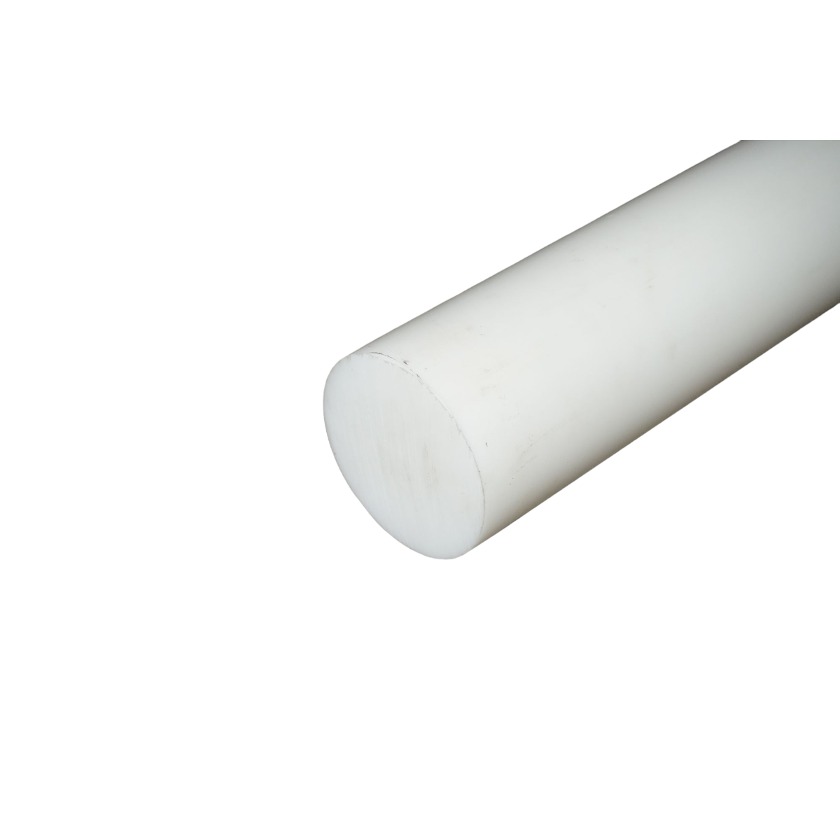 Poliamid, poli-oximetilén (POM) fehér rúd, 1000x140mm, 23.1 kg