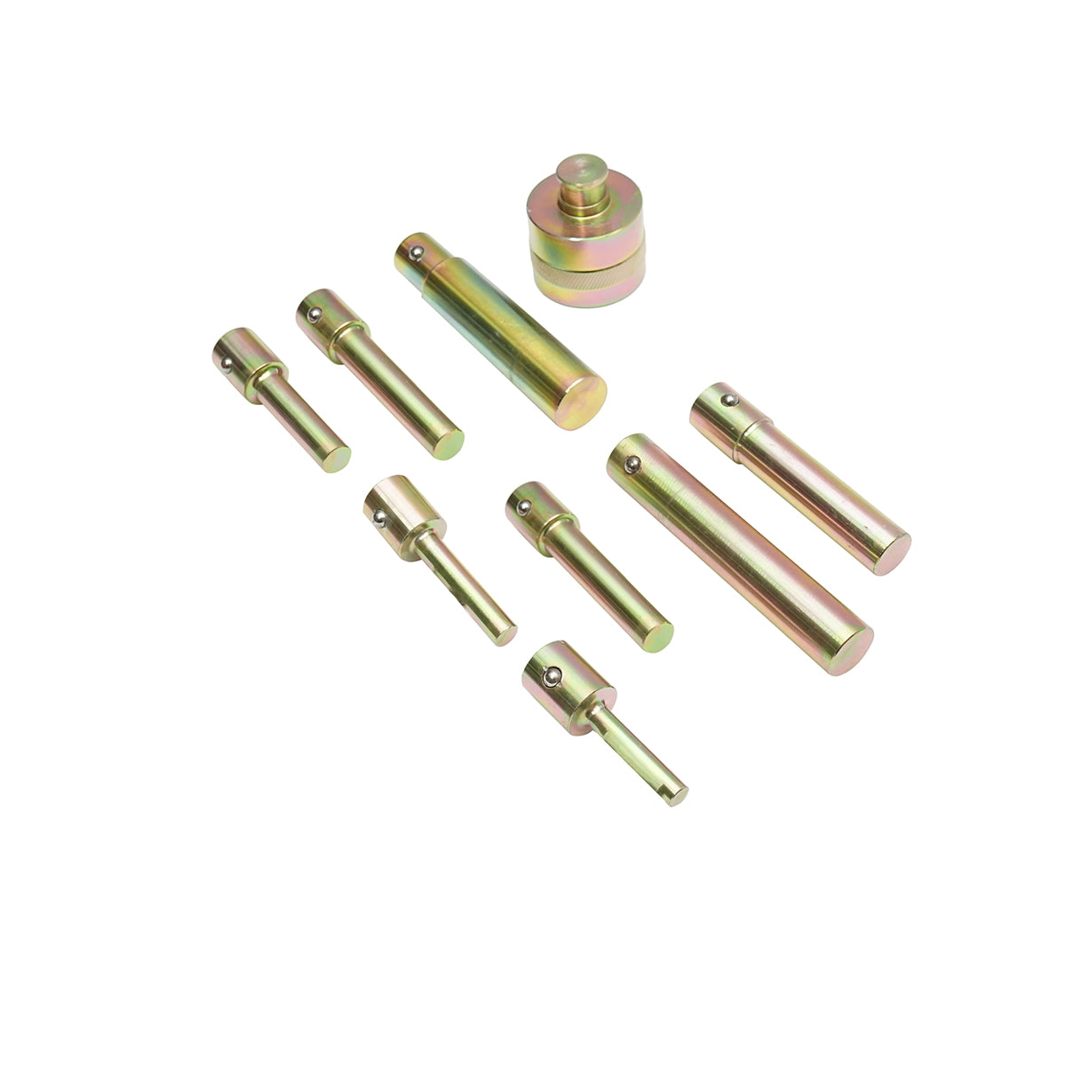 ADAPTER KÉSZLET HIDRAULIKUS PRÉSHEZ 9 DB