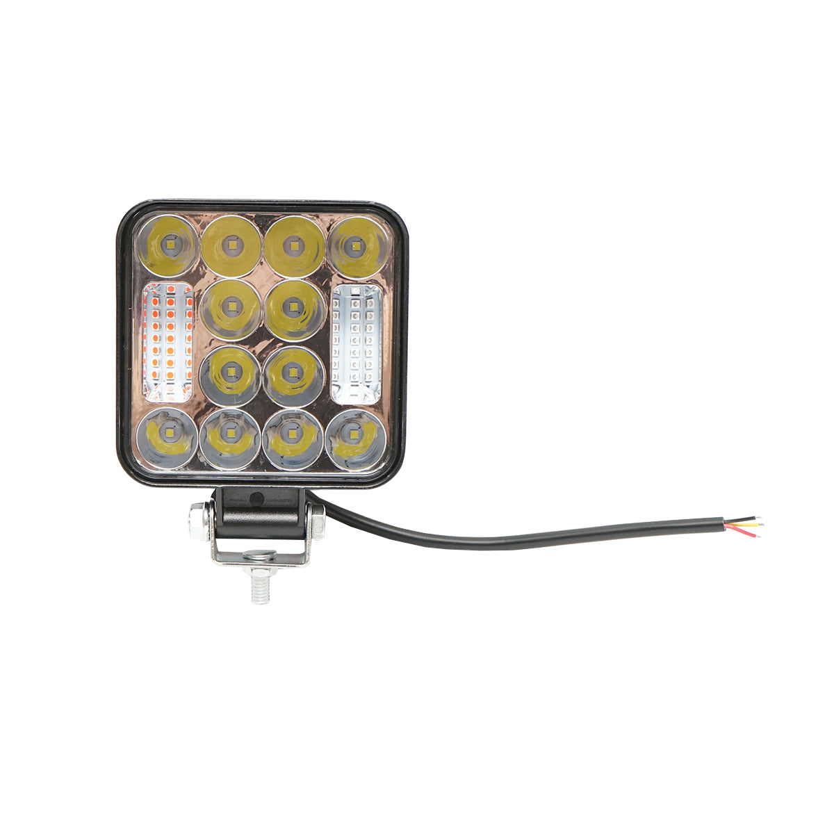 Kombinált LED reflektor, 26 LED-del, 9–80V, 6500K, 103x48x103 mm, IP67, Breckner Germany