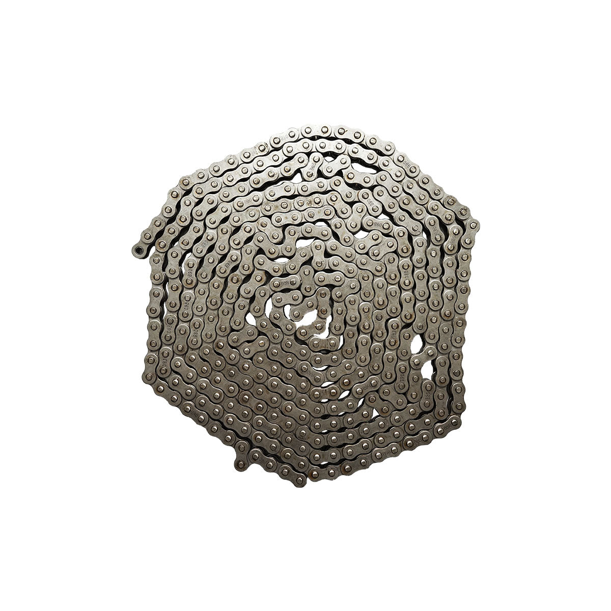 GALL 8B-1 hajtólánc, görgőslánc 5 méter, kapcsolószemmel