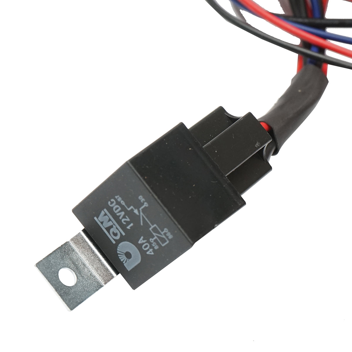 Kábelköteg nyomógombbal, relével és biztosítékkal, 12V/40A, Breckner Germany