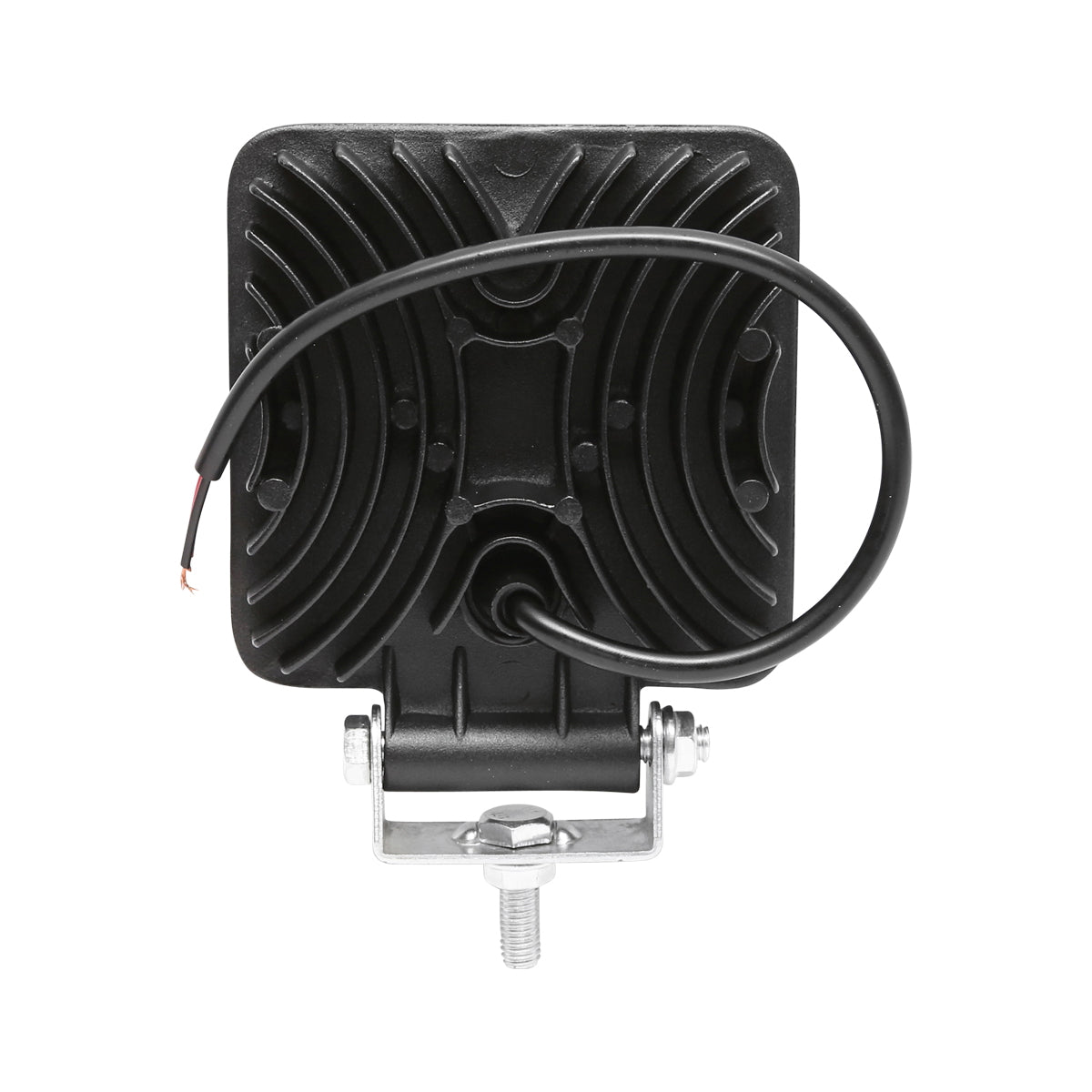 Lámpa, 8 LED-del, 10–60V, 24W, 60° sugárzási szög, négyzetes kivitel