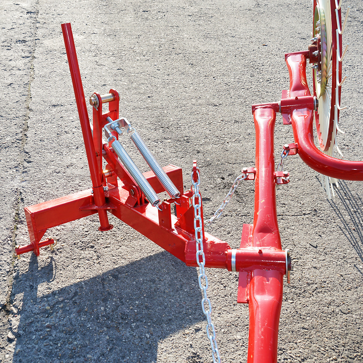 Szénaforgató gereblye, 4 forgó gereblye, átmérő 1250mm