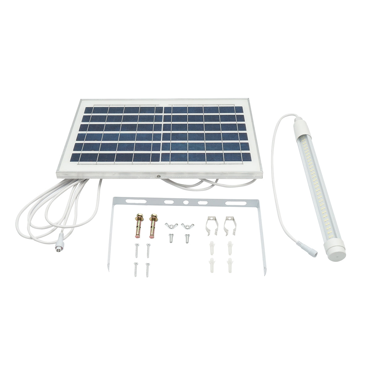 LED reflektor lámpa 80W, 10W-os napelemmel, 6000 mAh akkumulátorral és 5m kábellel IP65 Breckner Germany