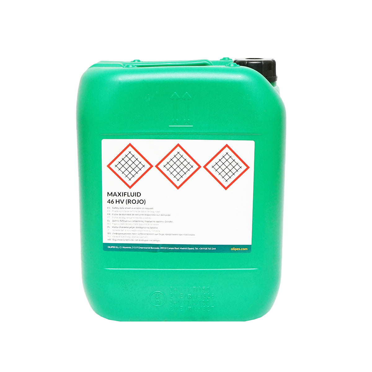 Olipes MAXIFLUID 46 HV piros hidraulikaolaj, 20L