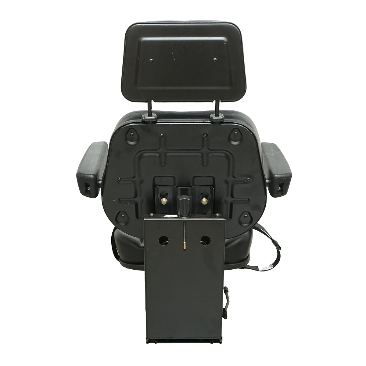 Univerzális ülés biztonsági övvel, fejtámlával és kartámasszal mezőgazdasági vagy ipari gépekhez, targoncához