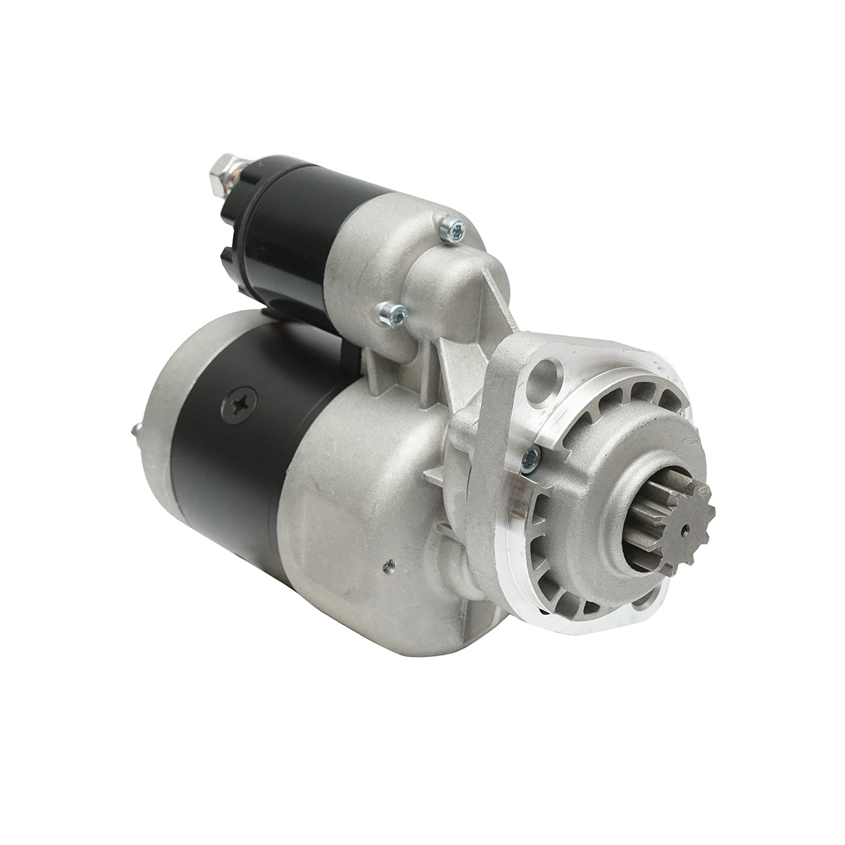 Villanymotor 12V, 3,0 kW, 340 mm, Bosch típus John Deere-hez, Renault-hoz, OEM kód: AL110597, RE239087, RE41748, RE41749, AR91813, AL62690, AL110598, RE42730