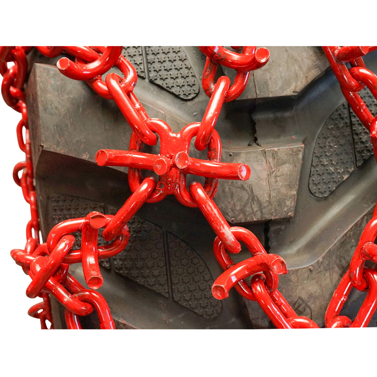 U-BAR típusú csúszásgátló láncszett, 11 mm, méret: 18.4/26, erdészeti traktorhoz, 2 db-os készlet