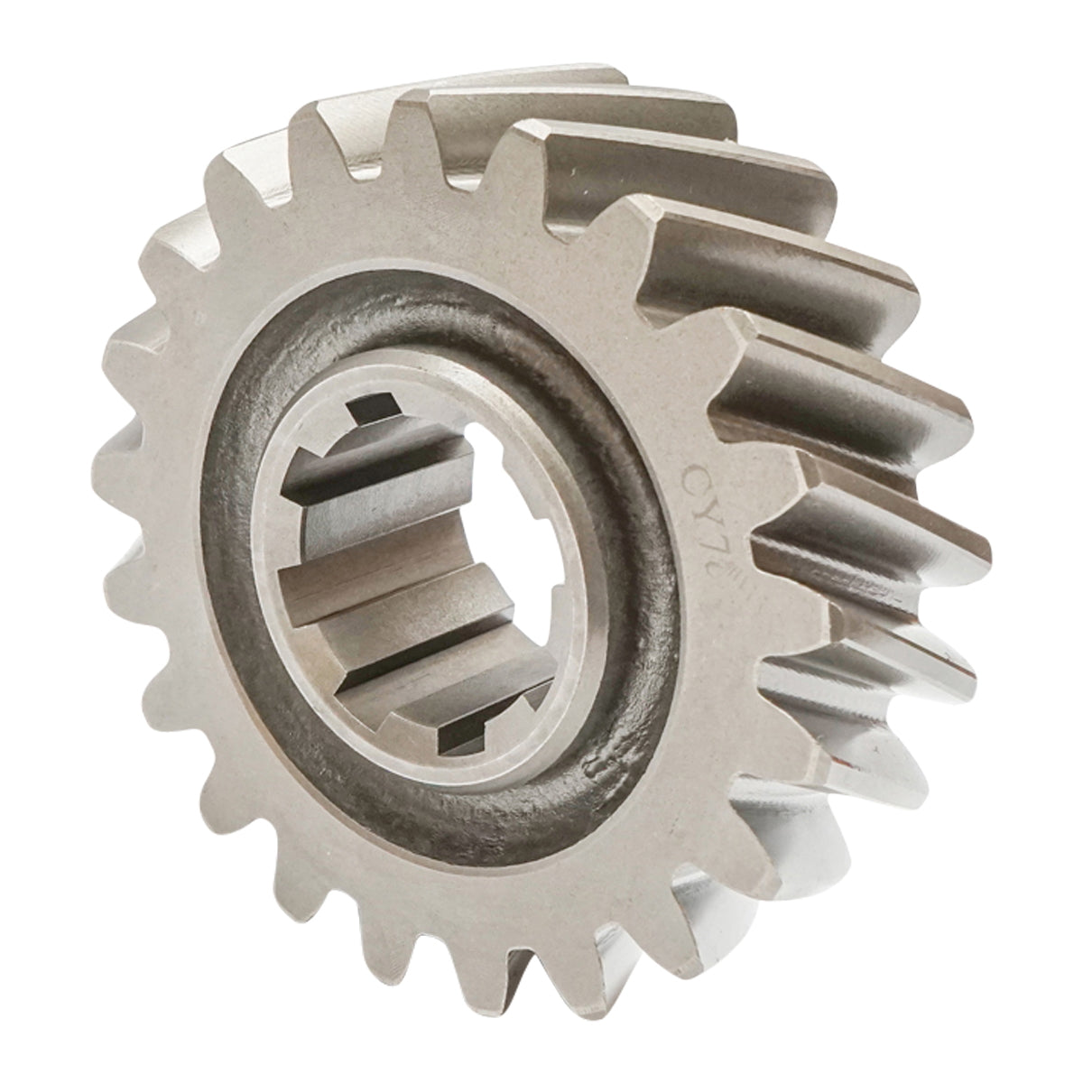 Végáttétel tengely fogaskerék Z=21 (középen Z=8) erdészeti traktor hajtóműhöz