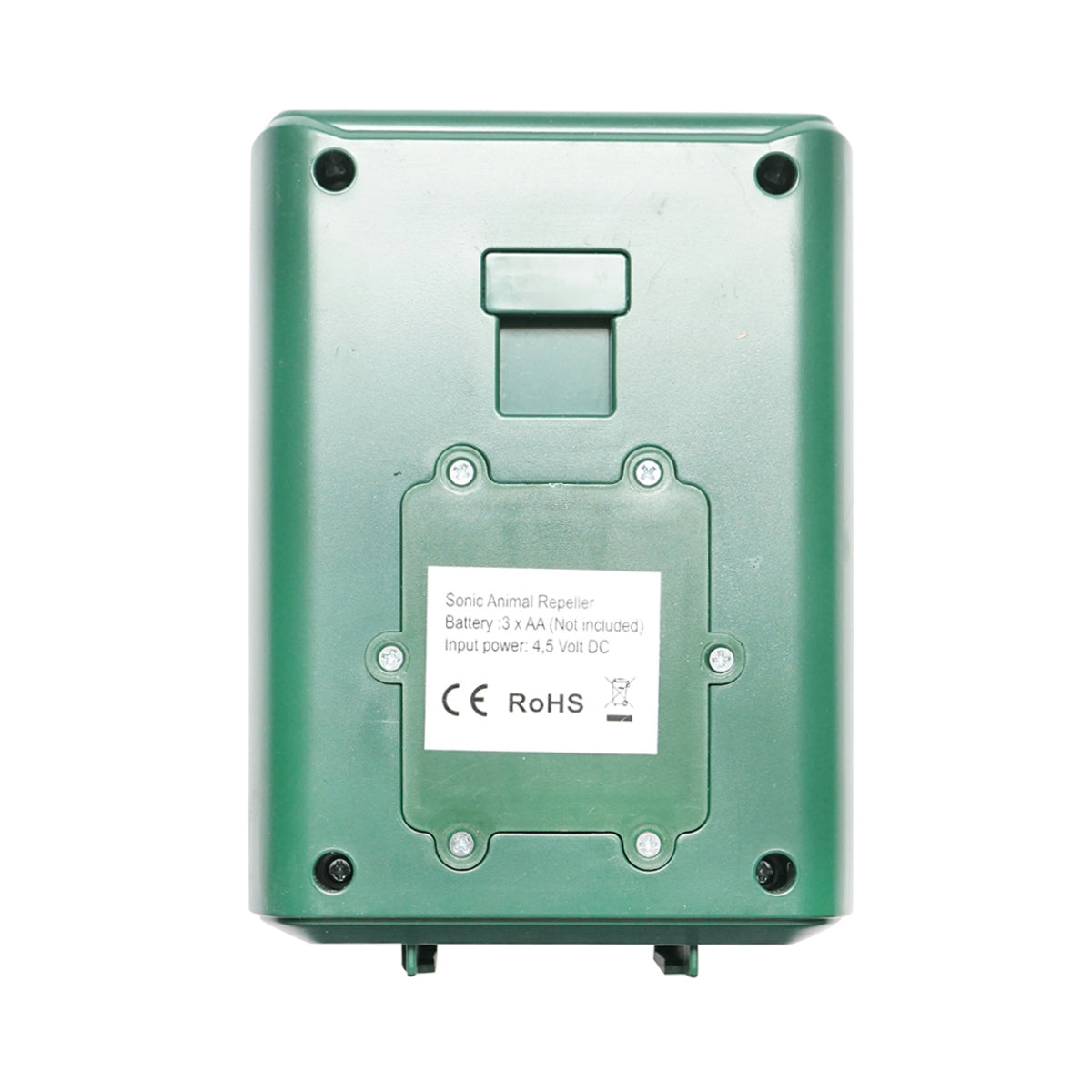 Ultrahangos készülék mozgásérzékelővel kutyák, macskák, rókák elriasztására, Baisan