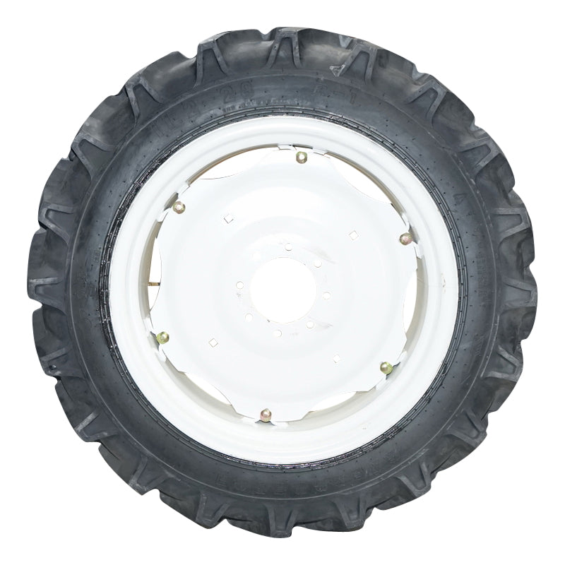 Komplett kerék 11.2/28, 8PR, R1, bütykös, hátsó traktorkerék, UTB U-445