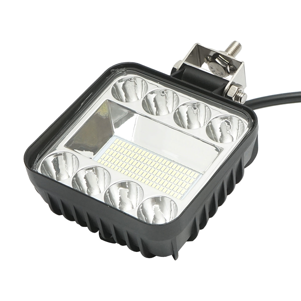 LED munkalámpa, 128 LED, 9–80V, 6500K, 103×48×103 mm, IP67, Breckner Germany