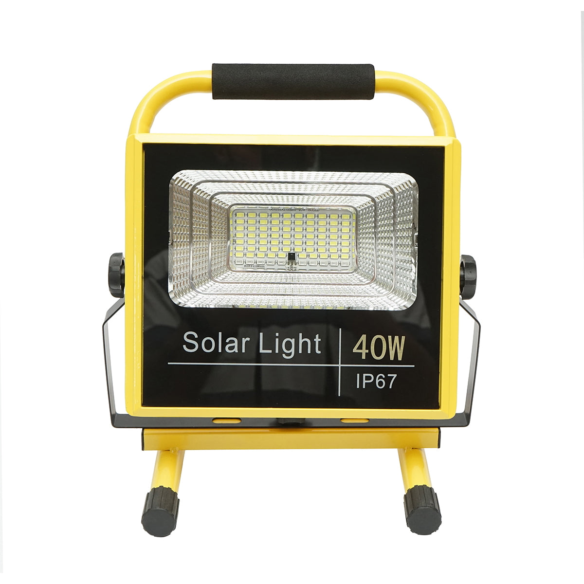 Hordozható LED munkalámpa 40W, 8000K, LifePO4 2x6000mAh akkumulátorral, távirányítóval és állványkerettel IP67 Breckner Germany