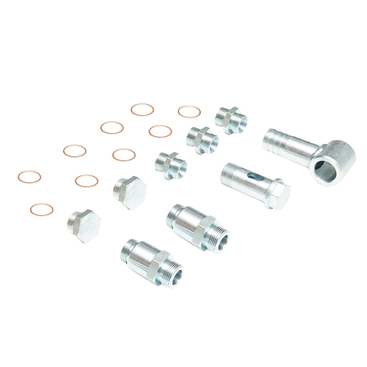 Hidraulikus csatlakozókészlet új típusú osztóműhöz Erdei traktorhoz CH70