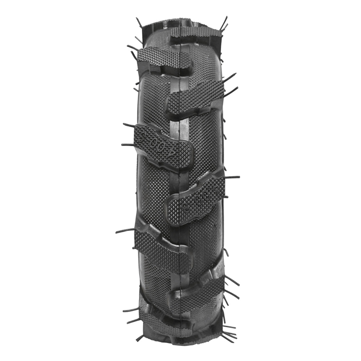 Komplett kerék 400/8, R1, 4PR, bütykös, piros felnivel