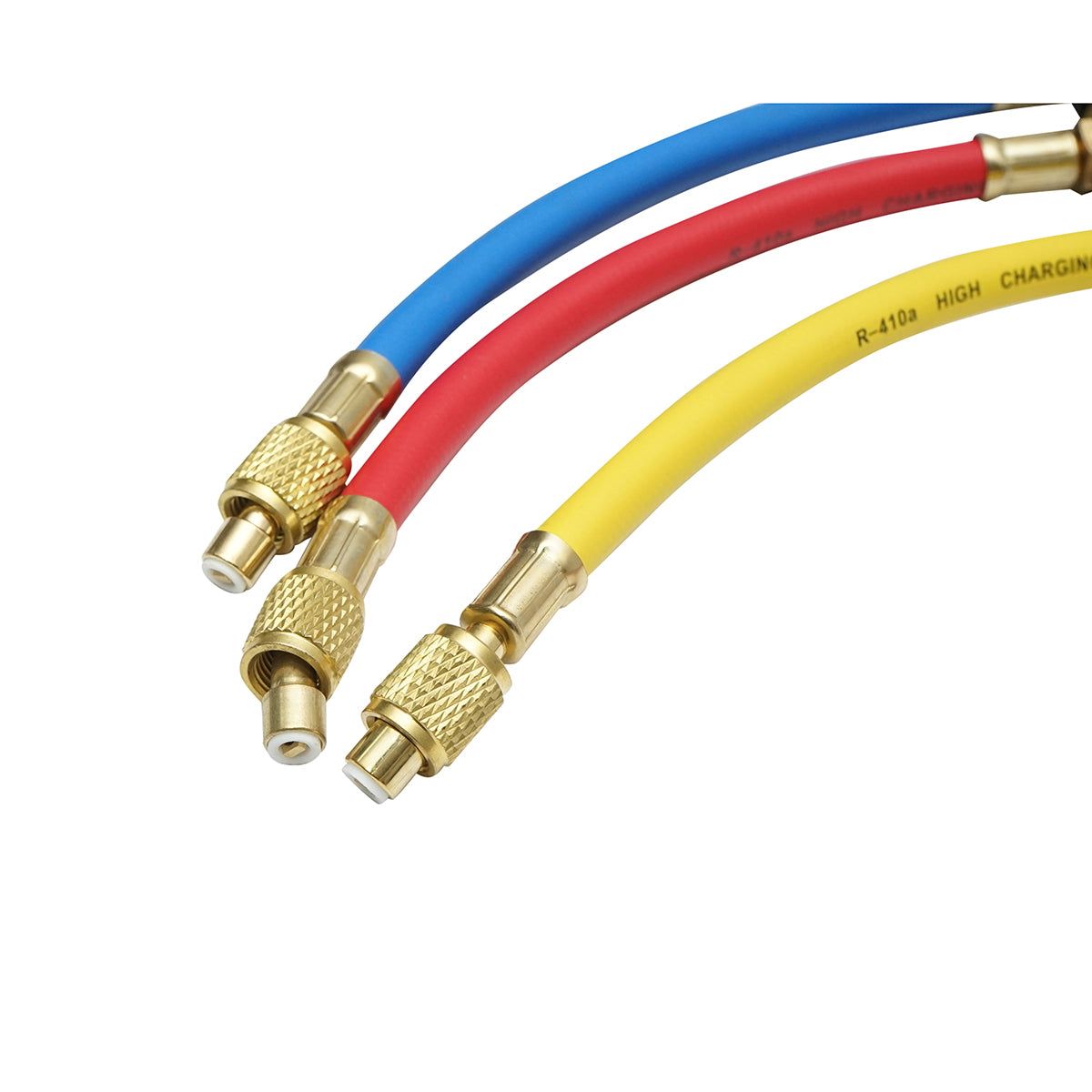 TÖMLŐKÉSZLET 180 CM 3 SZÍNŰ CSAPOKKAL R-410A FREON FELTÖLTÉSHEZ