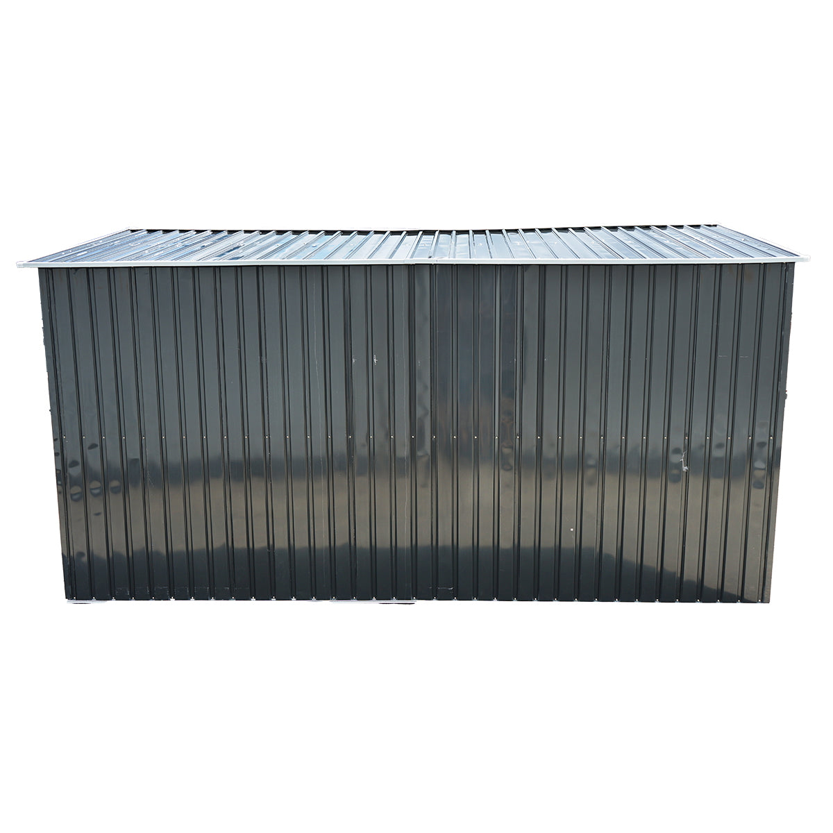 Fém kerti tároló, 389x260x212 cm