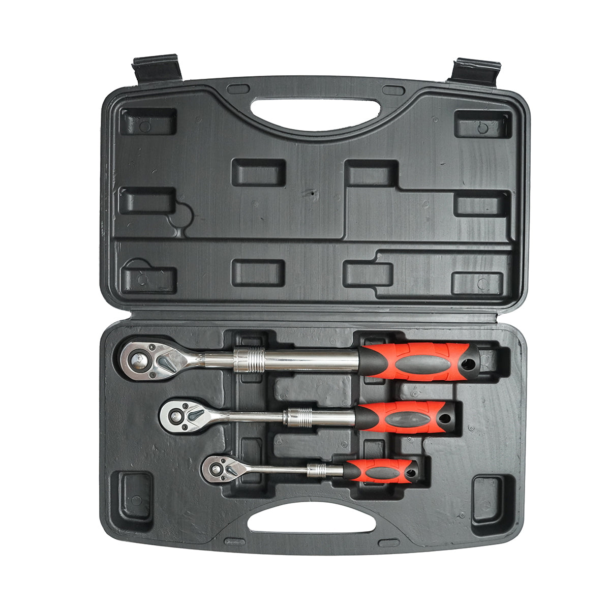 RACSNIS KULCS KÉSZLET KIHÚZHATÓ NYÉLLEL 1/2, 3/8, 1/4 BRECKNER GERMANY