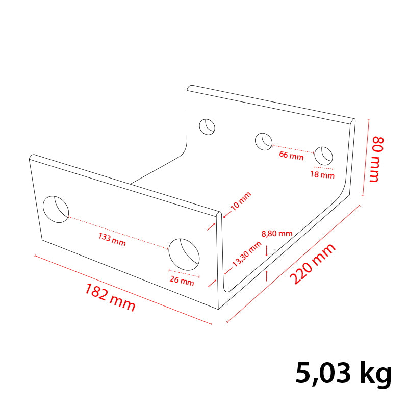 Tárcsacsapágy tartóbak 32011 csapágyhoz tárcsás boronához