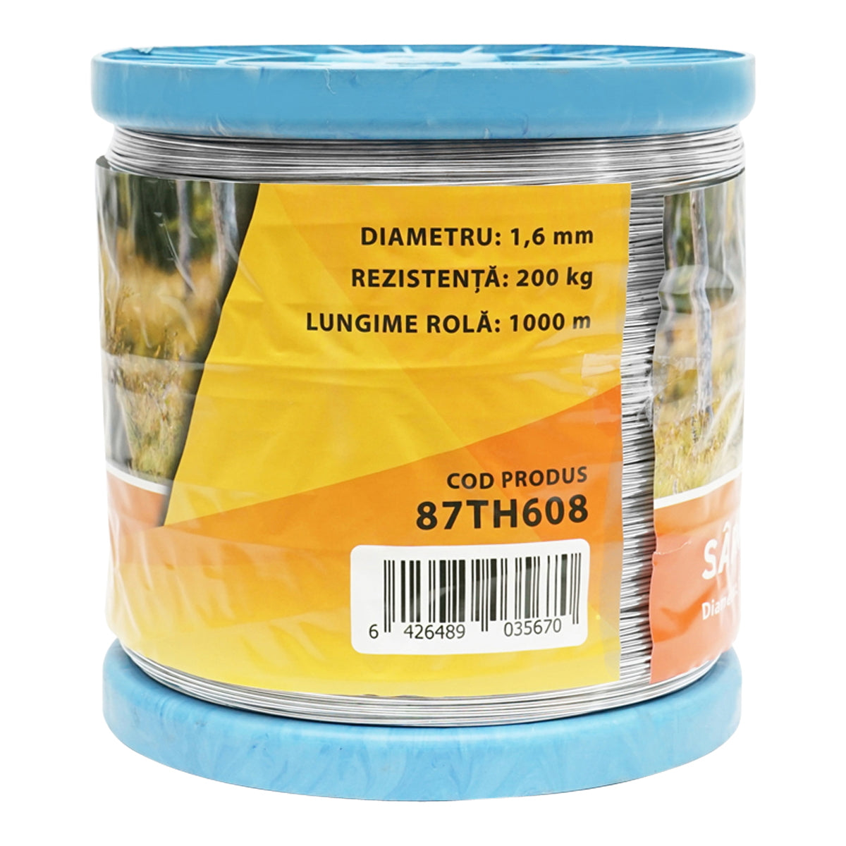 Horganyzott drót elektromos kerítéshez, 1,6 mm × 1000 m, Thor