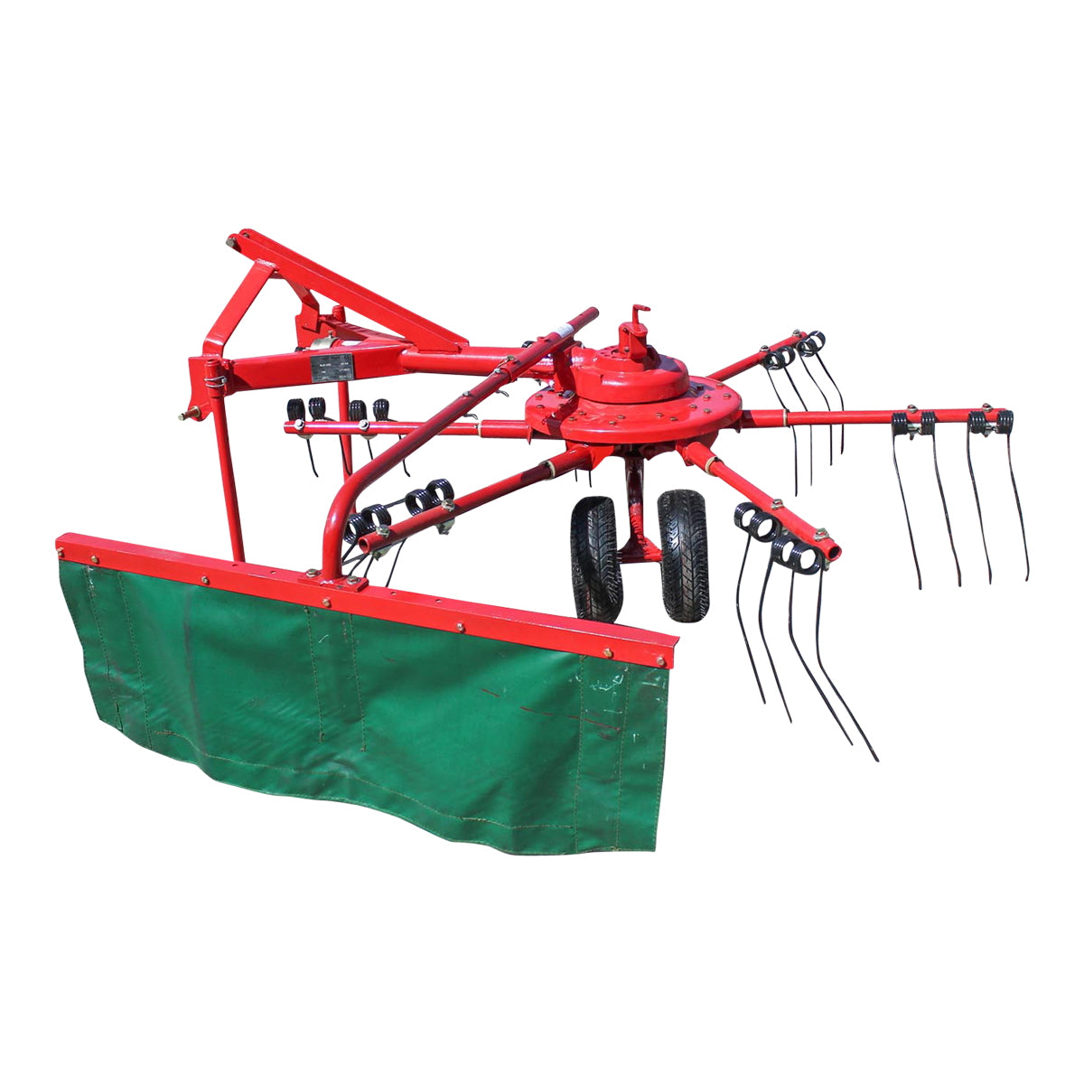 Rotációs gereblye, pók típusú munkaszélesség 1,80m, teljesítményigény 15-50CP, 6 karral 220Kg Konig Traktoren