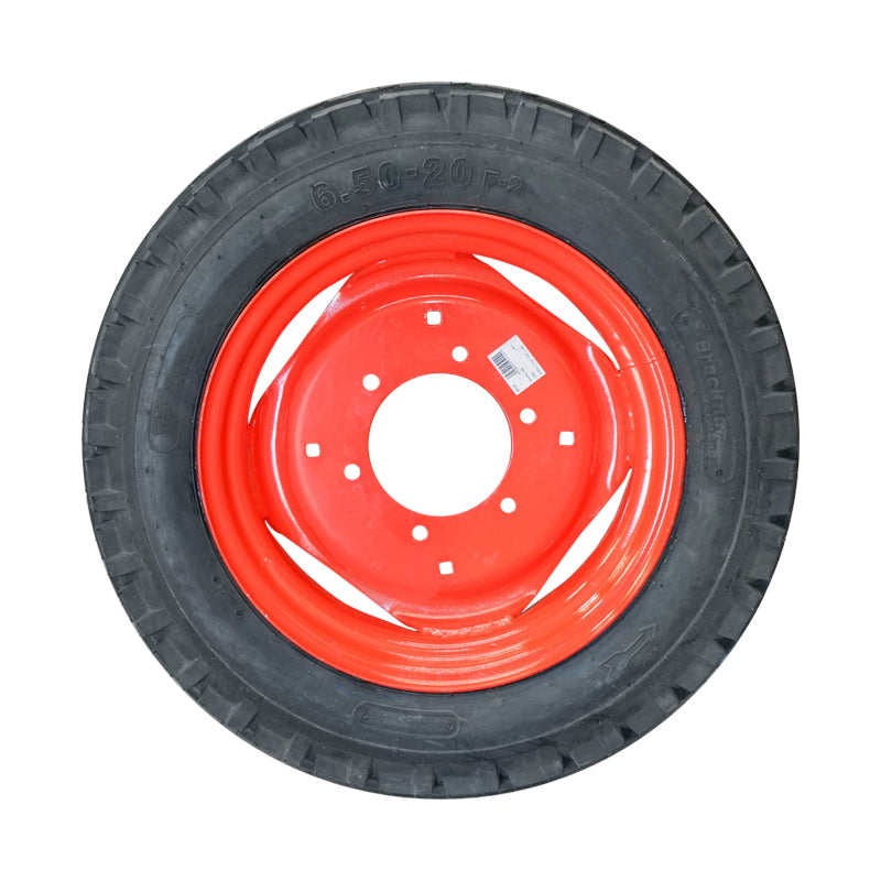 Komplett kerék 650/20, 10PR, F-2, szaggatott futófelület, első traktorkerék, UTB U-650