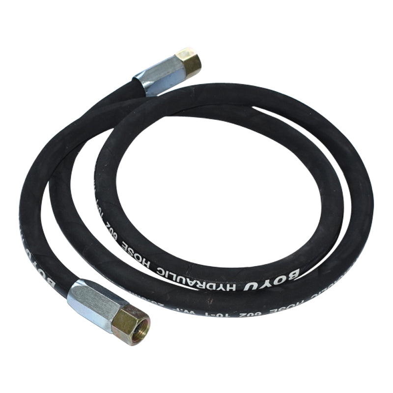 Magasnyomású tömlő, préselt menetes csatlakozókkal, hossza 1800 mm (M20×20 redukcióval)