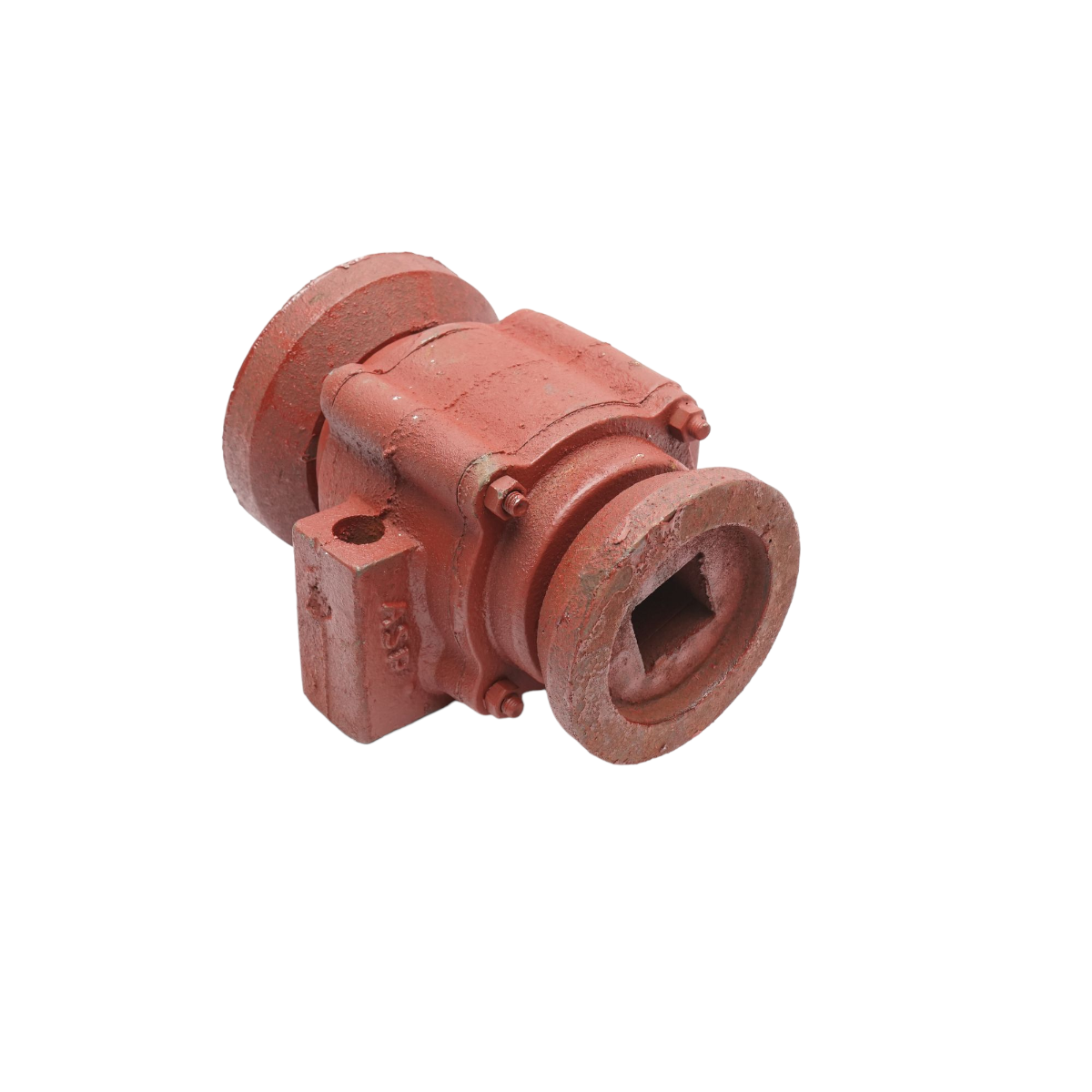 Csapágyház 32015 csapágyakkal és félporvédőkkel – 40 mm négyzet tengelyhez – furattávolság 165 mm